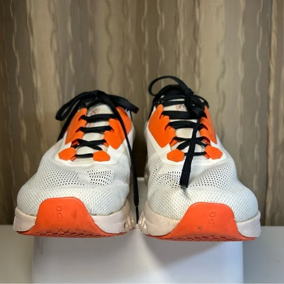On Cloud Cloudstratus 3 Running Sneaker Women’s 10 Undyed White/Sand Orange - Picture 8 of 16